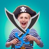 Kodustaar 4 piratų kardų rinkinys