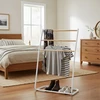 Relaxdays Pastatomas metalinis rankšluosčių laikiklis