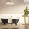 Relaxdays Laisvai pastatomas rankšluosčių laikiklis iš riešutmedžio
