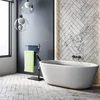 Relaxdays Modernus juodos spalvos rankšluosčių stovas