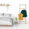 Relaxdays Rankšluosčių stovas iš bambuko su 6 strypais