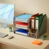 Relaxdays Metalinis stalo organizatorius, 5 skyriai