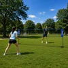 Relaxdays Reguliuojamas badmintono tinklas
