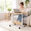 Relaxdays Reguliuojamo aukščio nešiojamojo kompiuterio stalas ant ratukų