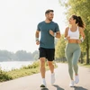 Relaxdays Riešų ir kulkšnių svareliai, 2 vnt., silikonas, reguliuojama lipni juosta, po 0.5 arba 1kg
