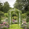Relaxdays Rose Arbour Metal