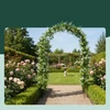 Relaxdays Rose Arch 240x140x38 cm Juodas plienas