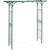 Relaxdays Kampuota metalinė rožių arka