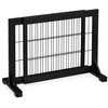 Relaxdays Saugos varteliai, 56x70-115x32 cm, juoda