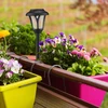 Relaxdays Saulės energija įkraunamų takelio šviestuvų rinkinys