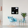 Relaxdays Magnetinė stiklinė sauso trinimo lenta