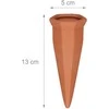 Relaxdays Savaime laistantys smaigai, 13x5x4.5 cm, terakota, keramika