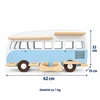 Relaxdays Sieninė lentyna autobusiukas Tonie figūrėlėms ir Toniebox, 25 figūrėlėms