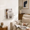 TV staliukas Relaxdays Sieniniai žurnalų laikikliai, 3 vnt. rinkinys