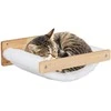 Relaxdays Sieninis katės hamakas, 17x39.5x32.5 cm, baltas