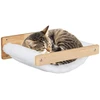 Relaxdays Sieninis katės hamakas, 17x39.5x32.5 cm, baltas