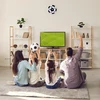 Relaxdays Sieninis laikrodis vaikams futbolo tema