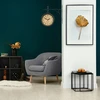Relaxdays Londono stoties laikrodis juodos spalvos
