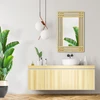 Relaxdays Veidrodis iš pušies medienos