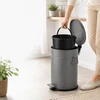 Relaxdays Šiukšliadėžė su pedalu, retro stiliaus, 20 l