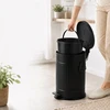 Relaxdays Šiukšliadėžė su pedalu, retro stiliaus, 20 l