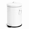 Relaxdays Šiukšliadėžė su pedalu, retro stiliaus, 20 l
