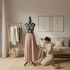 Relaxdays Moteriškas siuvimo manekenas 36/38 Baroque
