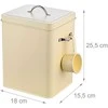 Relaxdays Skalbiklio dėžė, 6 l, metalas