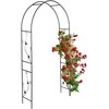 Relaxdays Sodo arka, 227x114x37 cm, juoda