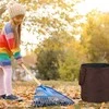 Relaxdays 3 iššokančių sodo maišų rinkinys 85 L rudas