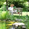 Relaxdays 2 gėlių sodo obeliskų rinkinys
