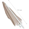 Relaxdays 180 cm sodo skėtis