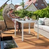 Relaxdays Sodo stalas su medžio imitacija