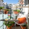 Relaxdays Sodo stalas, 74x78x78 cm