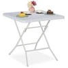 Relaxdays Sodo stalas, 74x78x78 cm