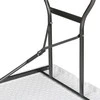 Relaxdays Sodo stalas, 75x220x68 cm, baltas