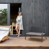 Relaxdays Sodo suoliukas su sėdėjimo pagalvėle