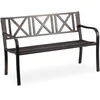 Relaxdays Sodo suoliukas, metalas, 127x63x80.5 cm