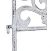 Relaxdays Sodo tvora, 27x27x1 cm, juoda