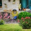 Relaxdays Sodo tvora, 32,5x17,5x1 cm, juoda