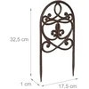 Relaxdays Sodo tvora, 32,5x17,5x1 cm, juoda