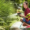 Relaxdays Spiralinė žarna su purškimo antgaliu 10 m