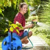 Relaxdays Sodo žarnos ritė mėlynos ir juodos spalvų