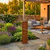 Relaxdays Sodo ženklas iš Corten plieno
