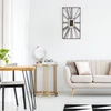 Relaxdays Apvalus marmuro optikos šoninis staliukas