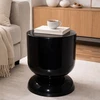 Relaxdays Šoninis staliukas ir taburetė 46x36 cm metalas