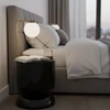 Relaxdays Šoninis staliukas ir taburetė 46x36 cm metalas