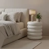 Relaxdays Šoninis staliukas ir taburetė Bubble geležis