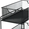 Relaxdays Spintelės organizatorius, metalas, 32x19x35.5 cm