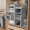 Relaxdays Spintelių organizavimo dėžės, 13x33,5x43,5 cm, plastikas